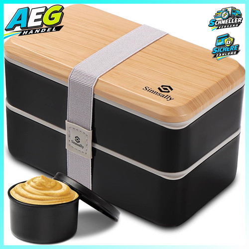 Bento box japanisch 1400ml mit - japanisch,