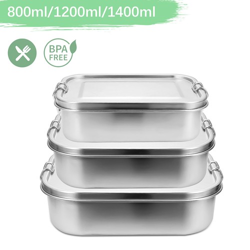 Edelstahl lunchbox bento - edelstahl,