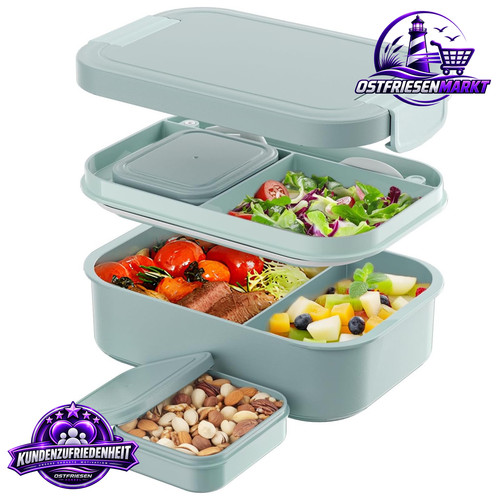 Lunchbox 1900ml auslaufsicher - 1900ml,