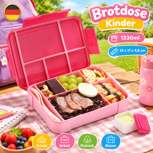 Brotdose kinder mit fächern - kinder,