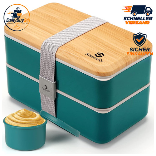 Bento box 1400ml mit - bento, fächern