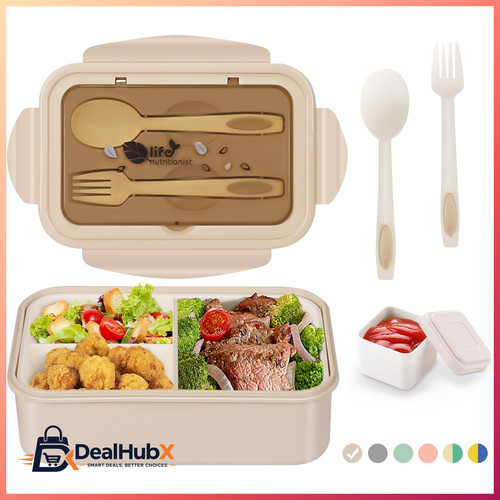 Lunchbox bento box 1400ml - bento, mit
