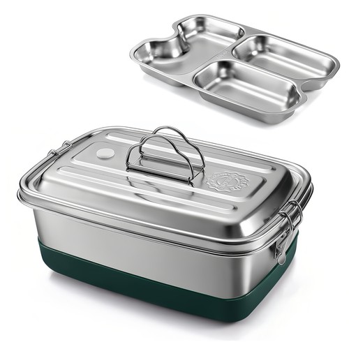 Edelstahl lunchbox mit - lunchbox,