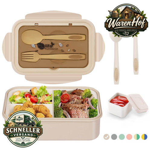 Lunchbox bento box 1400ml - bento,