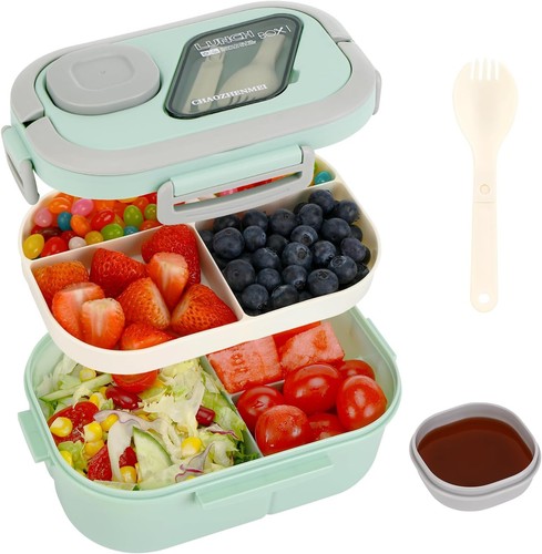 Lunchbox mit fächern - lunchbox,